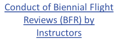 Conduct of Biennial Flight  Reviews (BFR) by Instructors